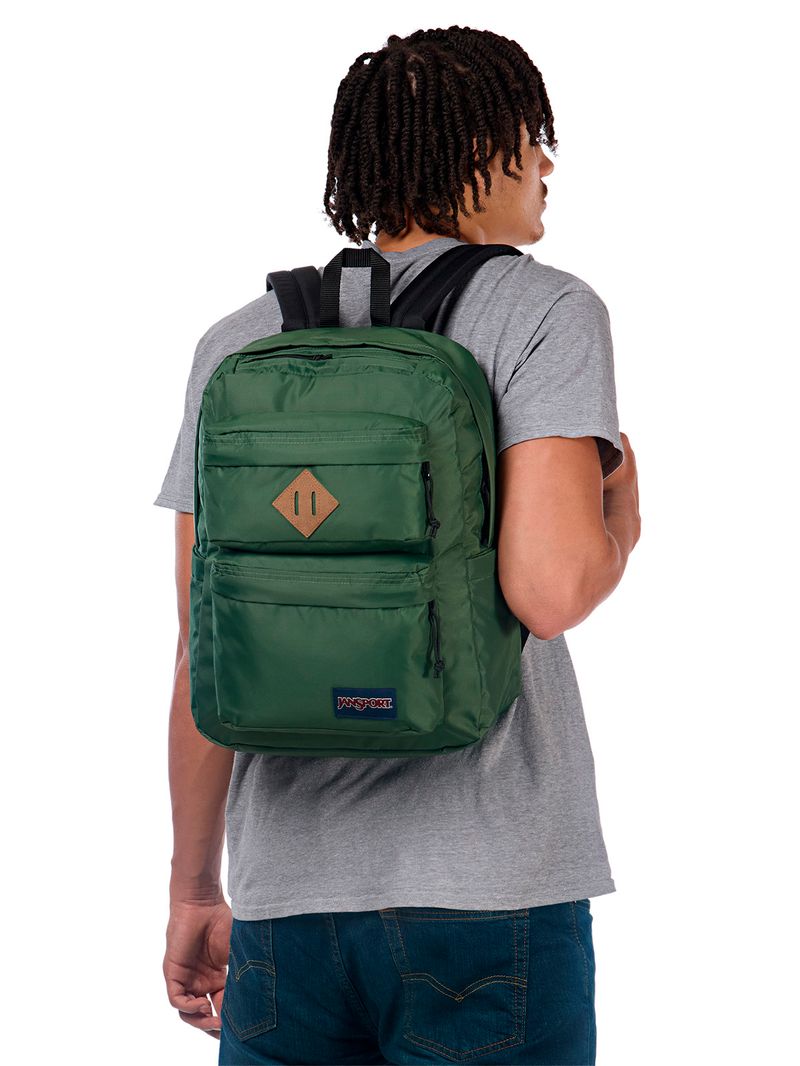 Mochila-Double-Break-Verde-Jansport