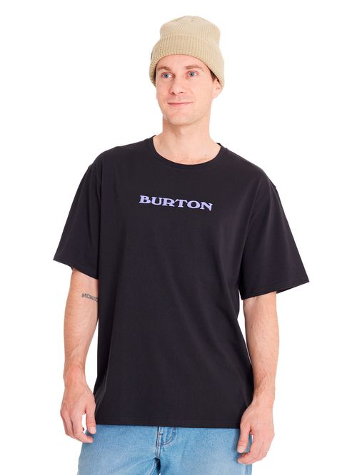 Polera Manga Corta Hombre Mystic Negra Burton
