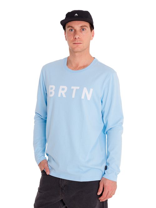 Polera Manga Larga Hombre BRTN Celeste Burton