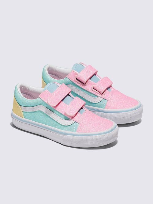 ZAPATILLA NINO OLD SKOOL V CELESTE VANS