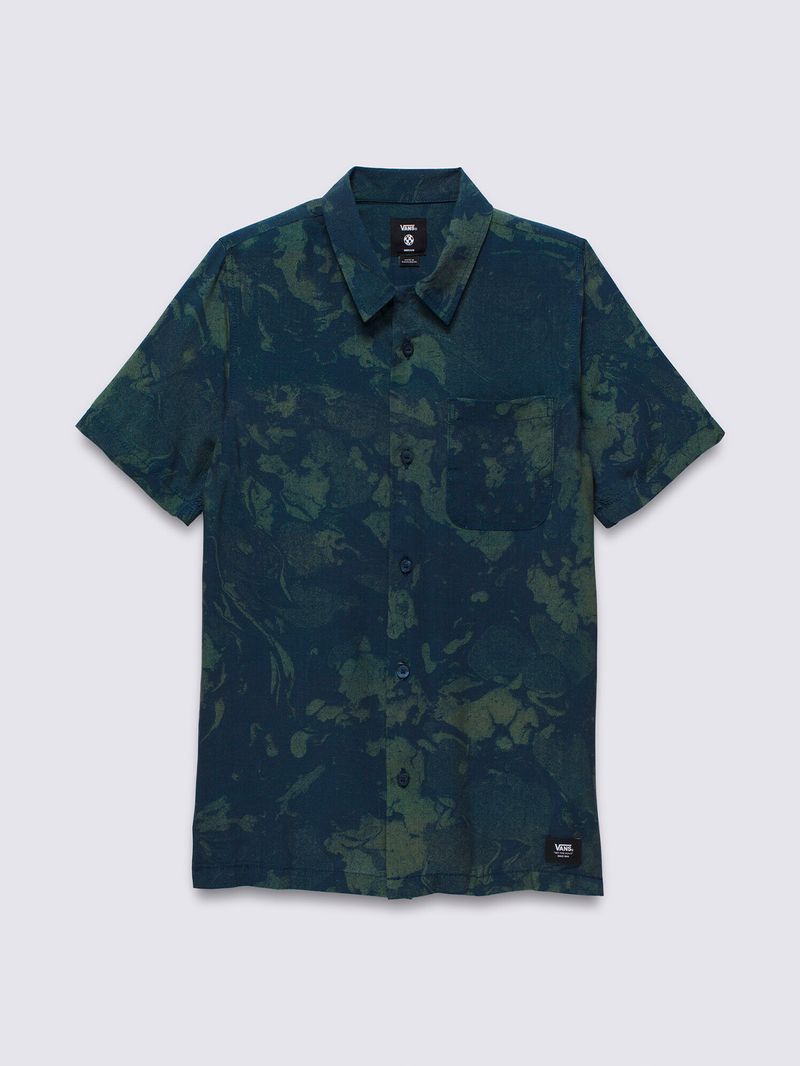 Camisa-Manga-Corta-Nino-Vans-Loose-Camp-Coll-Azul-Oscuro-Vans