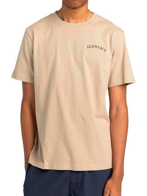 Polera Manga Corta Hombre Ambition Beige Element