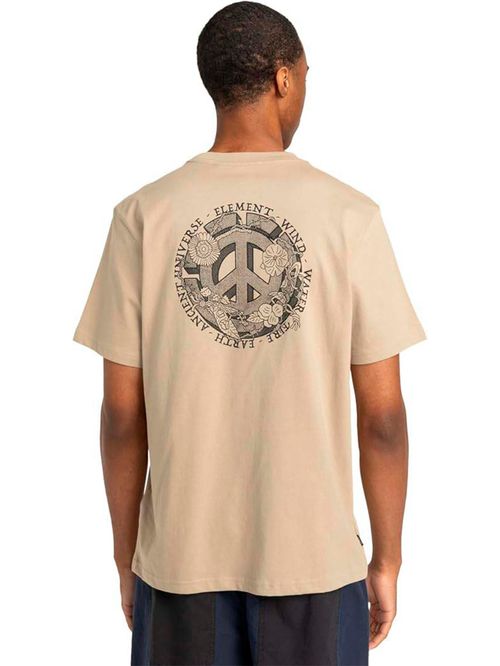 Polera Manga Corta Hombre Ambition Beige Element