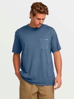 Polera-Manga-Corta-Hombre-Essential-Premium-Azul-Billabong