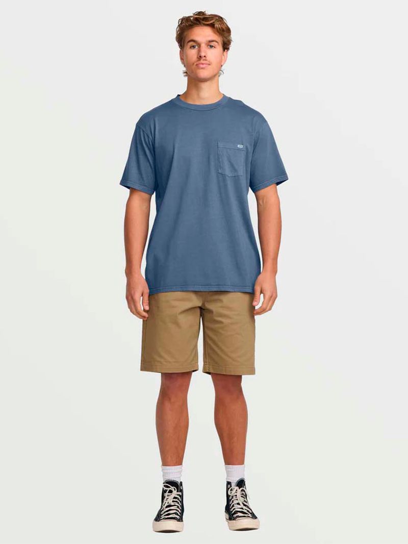 Polera-Manga-Corta-Hombre-Essential-Premium-Azul-Billabong