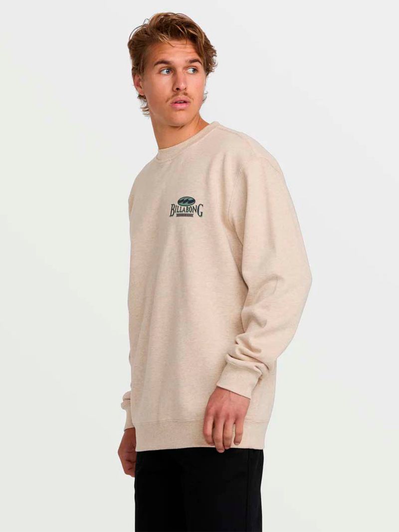 Poleron-Hombre-Short-Sands-Crew-Beige-Billabong