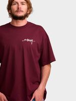 Polera-Manga-Corta-Hombre-Trucker-OG-Burdeo-Billabong