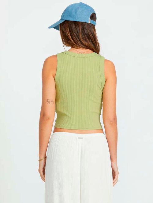 Polera Mujer Rerun Verde Billabong