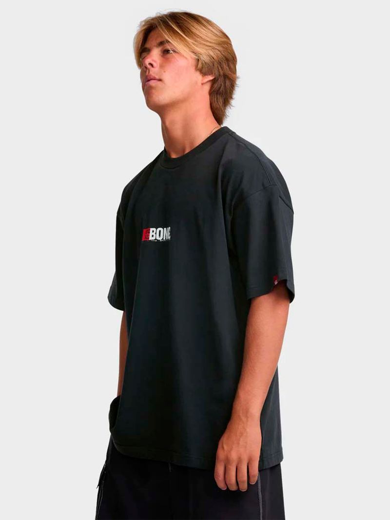 Polera-Manga-Corta-Hombre-Bong-OG-Negro-Billabong