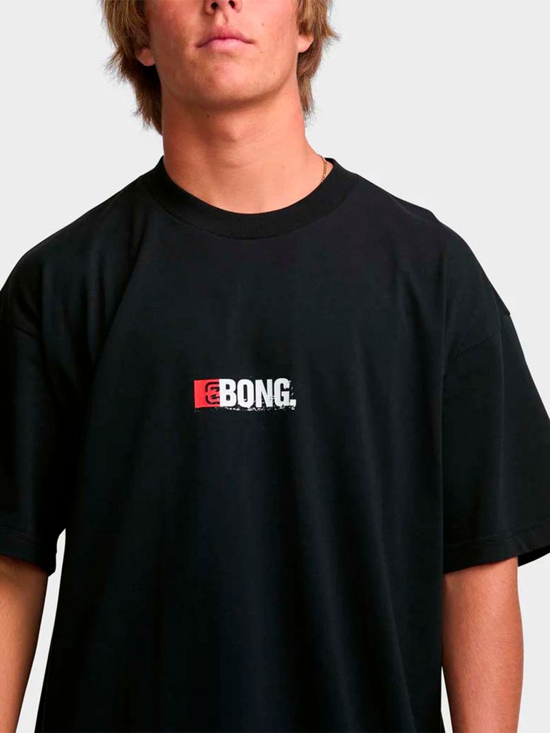 Polera-Manga-Corta-Hombre-Bong-OG-Negro-Billabong