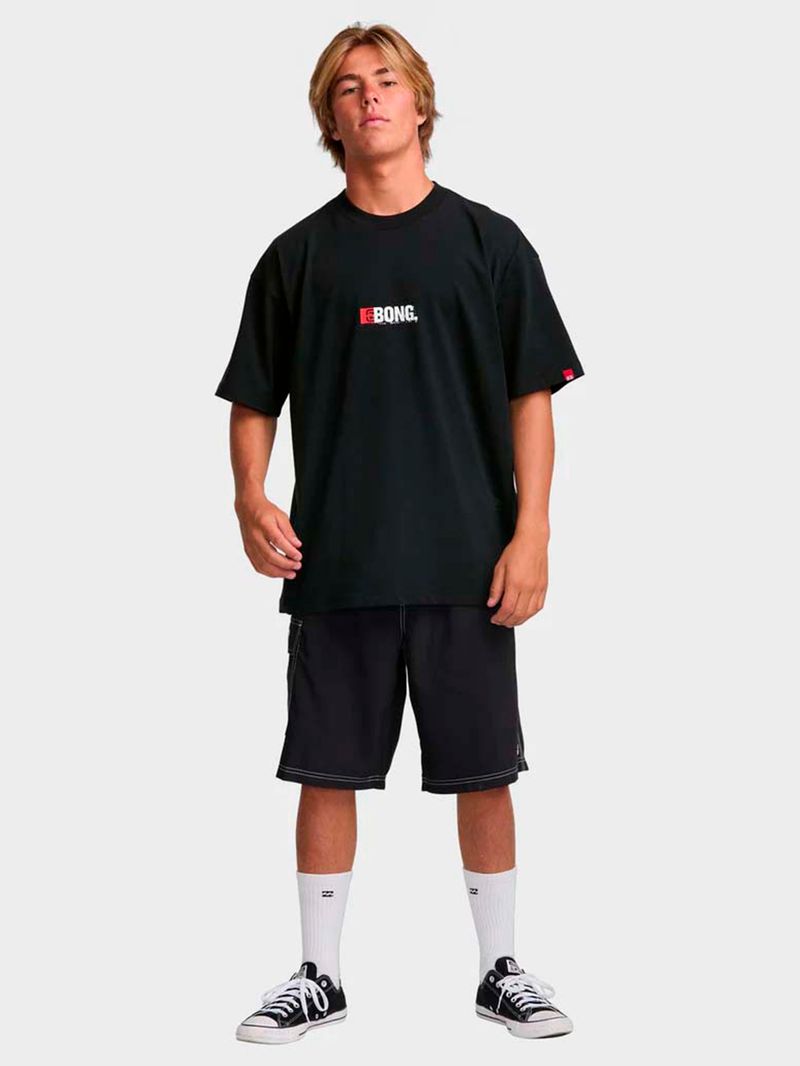 Polera-Manga-Corta-Hombre-Bong-OG-Negro-Billabong