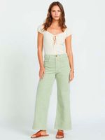 Pantalon-Mujer-Be-Free-Cotele-Verde-Billabong