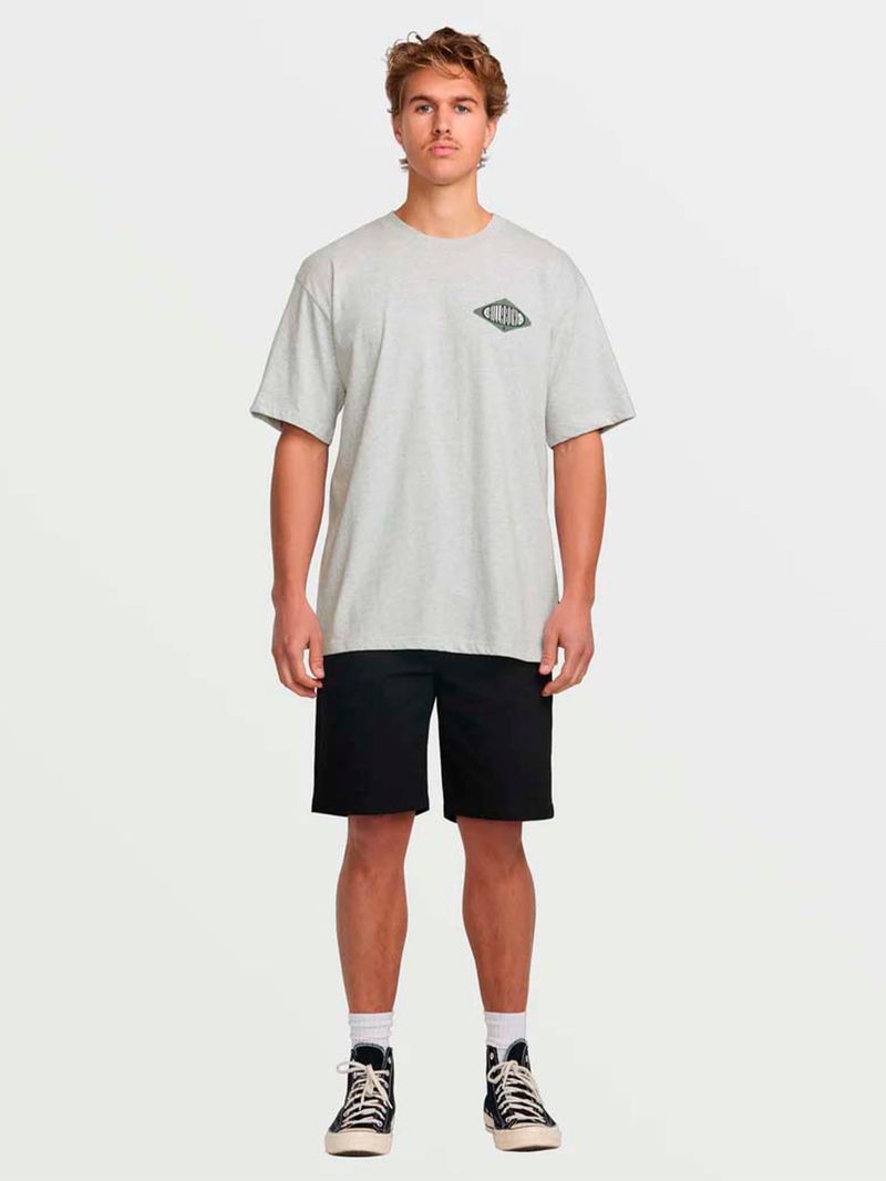 Polera-Manga-Corta-Hombre-Walled-Regular-Gris-Billabong