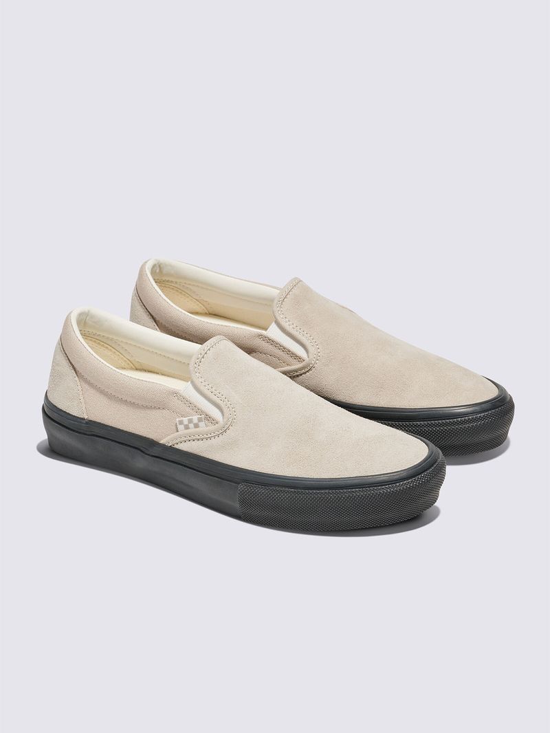 ZAPATILLA-UNISEX-Skate-Slip-On-GRIS-VANS