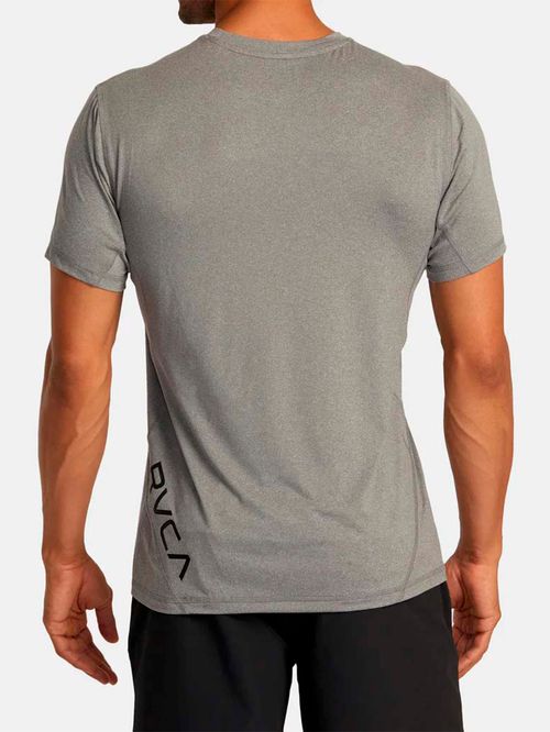 Polera m/c Hombre Sport Vent Gris RVCA