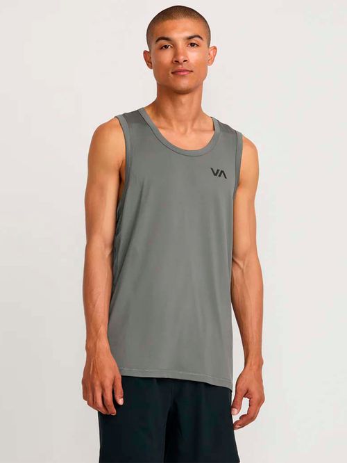 Polera s/m Hombre Sport Vent Verde RVCA