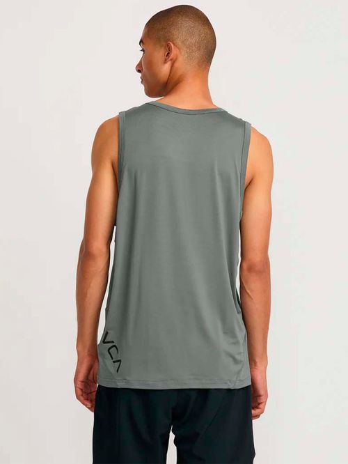 Polera s/m Hombre Sport Vent Verde RVCA