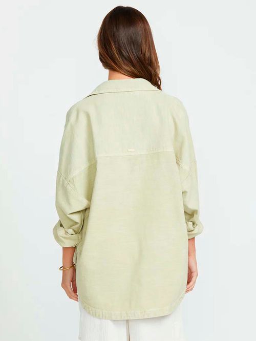 Sobrecamisa Mujer Stoked On You Verde Billabong