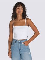 POLERA-S-M-MUJER-DREW-RIB-TUBE-TOP-BLANCO-VANS