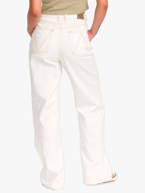 Jeans Mujer Coco Denim Blanco RVCA
