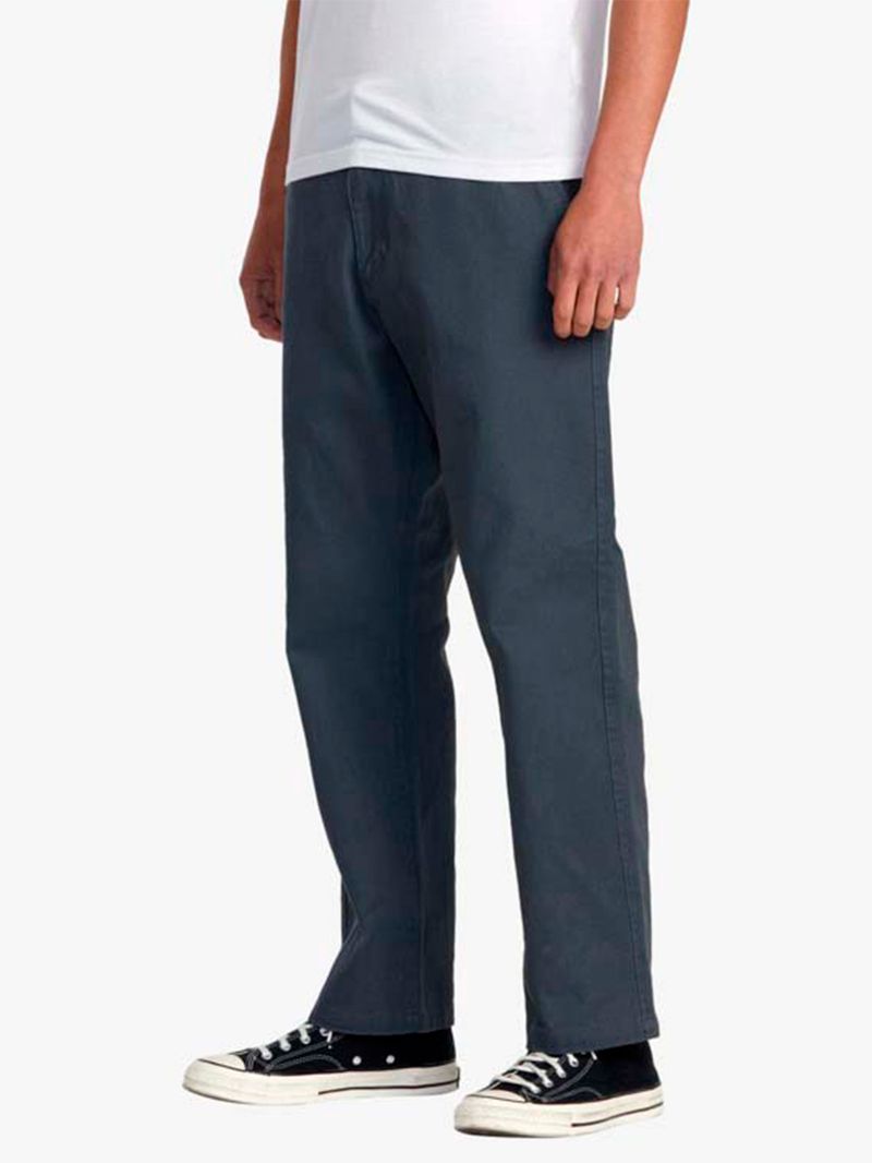 Pantalón Hombre Americana Chino Azul RVCA