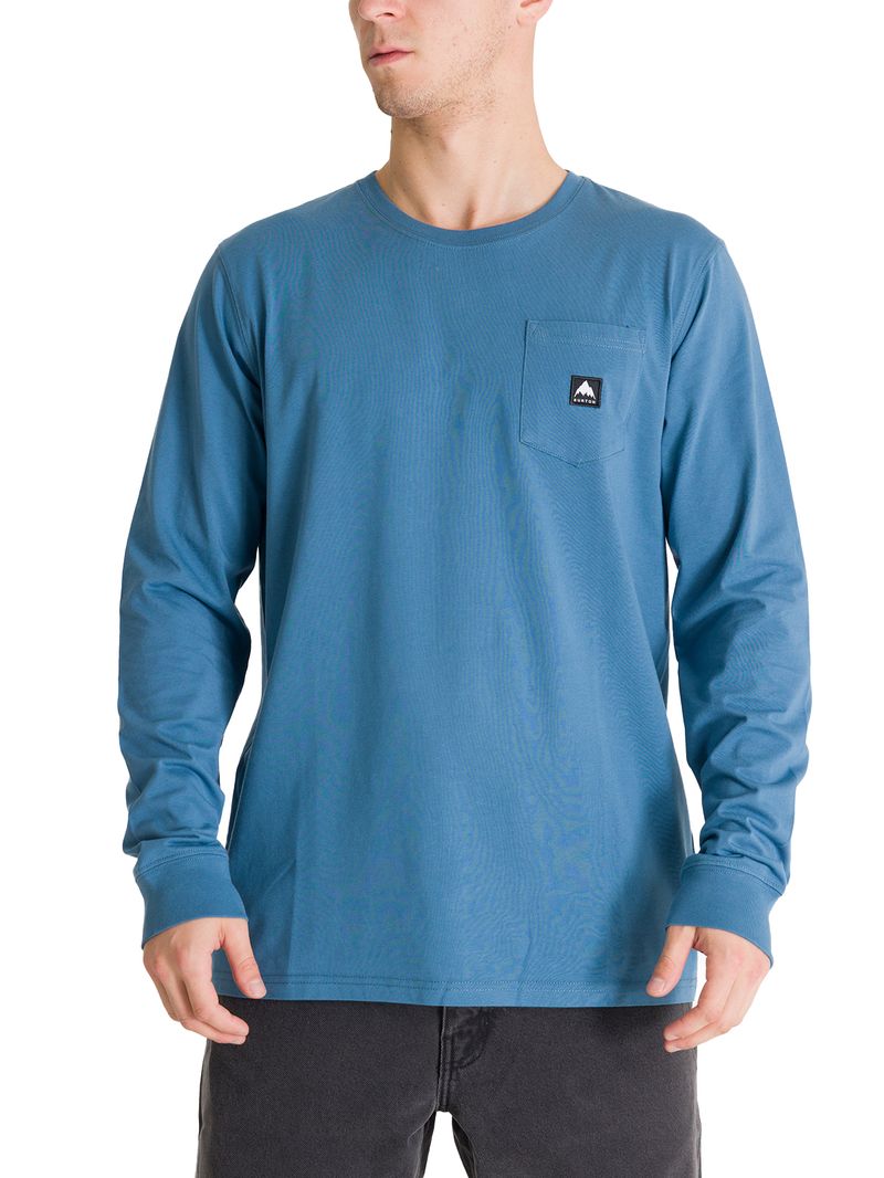 Polera-Manga-Larga-Hombre-Colfax-Azul-Burton