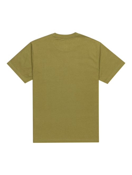 Polera Manga Corta Hombre Cipher Verde Element