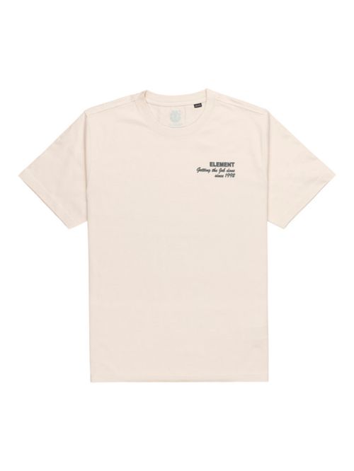 Polera Manga Corta Hombre Job Done Beige Element