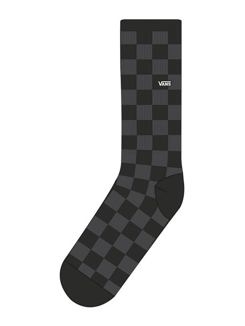 Calcetines Unisex Checkerboard Crew Negro Vans
