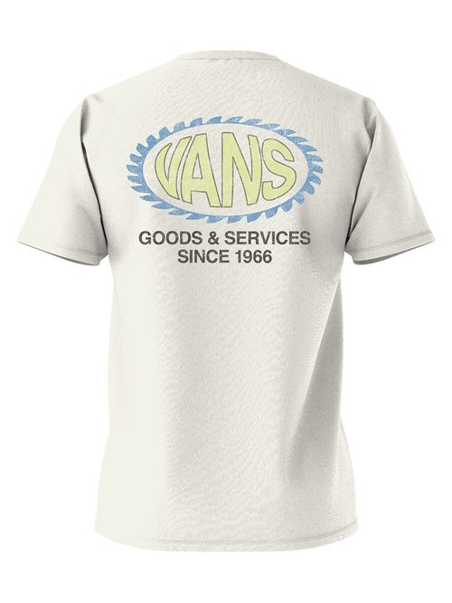 POLERA M/C NINO SHREDDLER SS BLANCO VANS