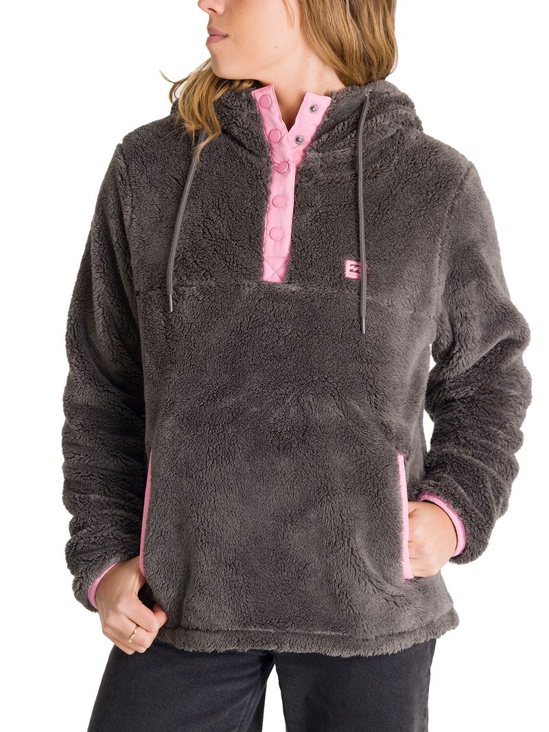 Polar-Mujer-Midi-Snap-Buttin-Gris-Billabong