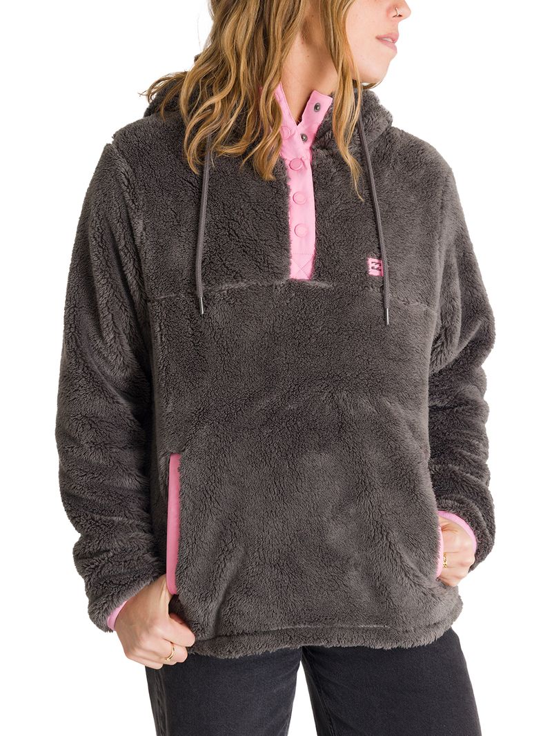 Polar-Mujer-Midi-Snap-Buttin-Gris-Billabong