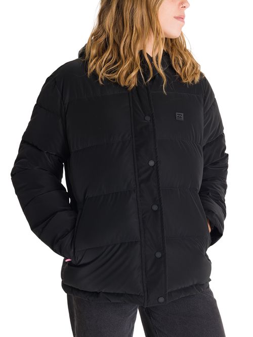 Parka Mujer Puffa Negro Billabong