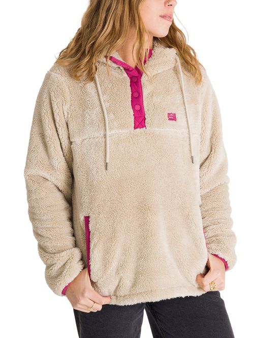 Polar Mujer Midi Snap Buttin Rojo Billabong