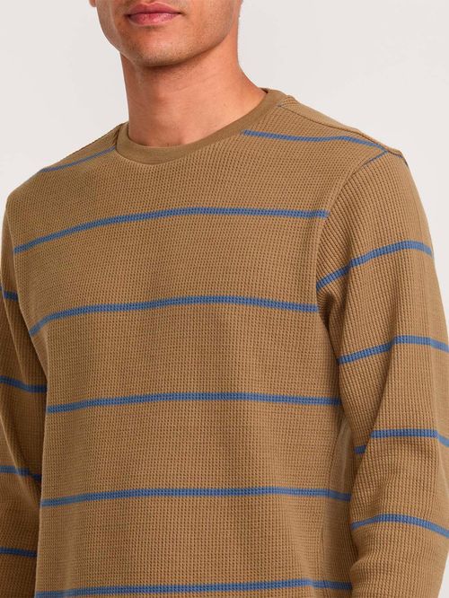 Polera m/l Hombre Day Shift Thermal Café RVCA