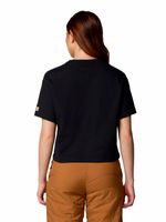 Polera Manga Corta Mujer Wallowa Negro Columbia