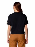 Polera Manga Corta Mujer Wallowa Negro Columbia