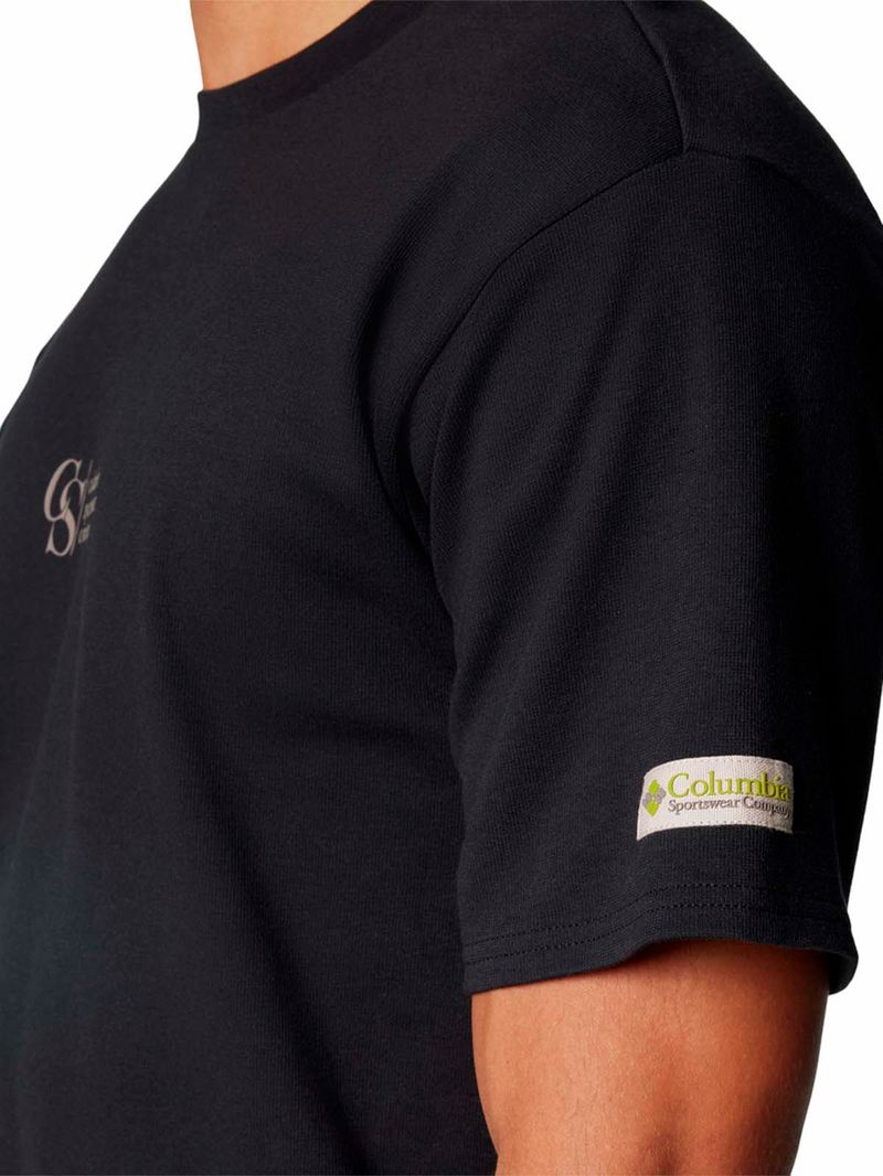 Polera-Manga-Corta-Hombre-Wallowa-Graphic-Negro-Columbia