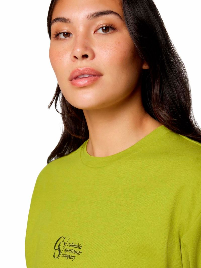 Polera-Manga-Corta-Hombre-Wallowa-Graphic-Verde-Columbia