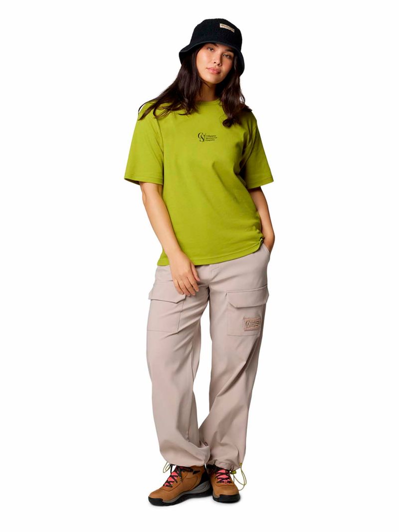 Polera-Manga-Corta-Hombre-Wallowa-Graphic-Verde-Columbia