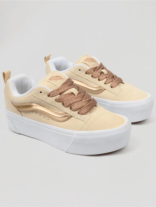 Zapatilla Casual Mujer Knu Stack Crema Vans