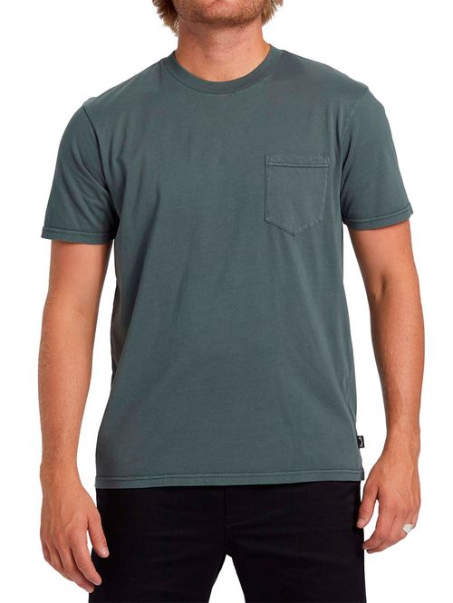 Polera Manga Larga Hombre Essential Thermal Gris Billabong