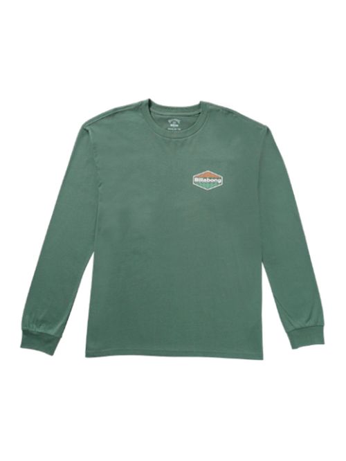 Polera Manga Larga Hombre Walled Regular Azul Billabong