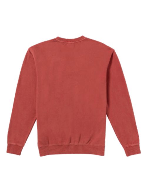 Poleron Hombre Wave Washed Crew Rojo Billabong