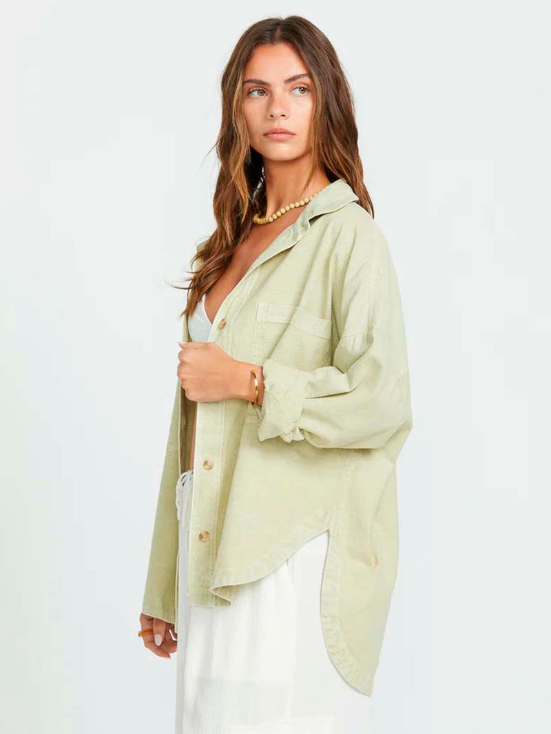 Sobrecamisa-Mujer-Stoked-On-You-Verde-Billabong