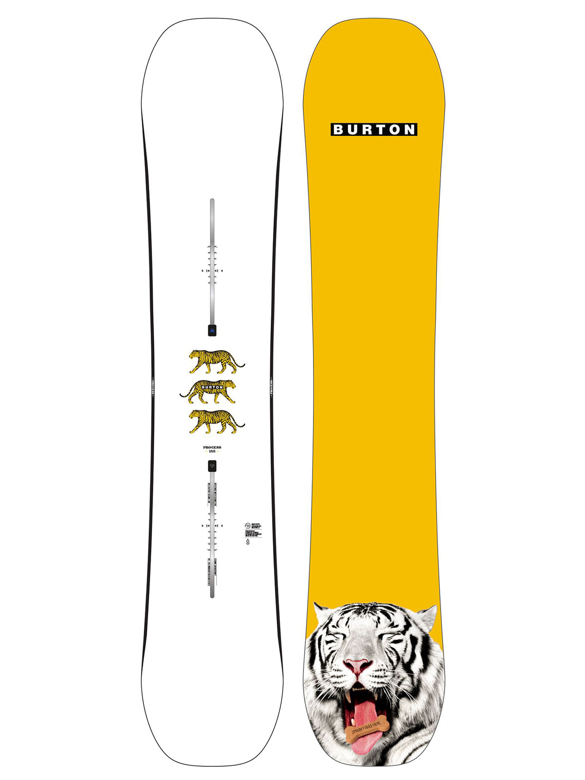 Burton - Tabla de Snowboard Hombre Process Amarillo Burton | Ofertitas