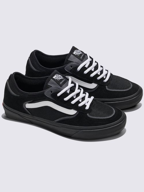 Zapatilla Urbana Unisex Skate Rowley Negro Vans