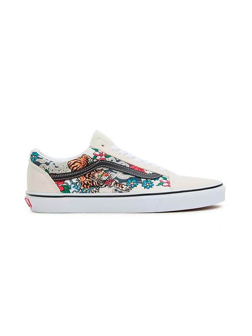 Zapatilla Urbana Unisex Old Skool Blanco Vans