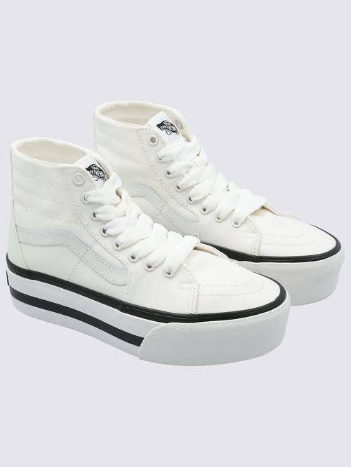 Zapatilla Urbana Mujer SK8-Hi Tapered Stackform Blanco Vans