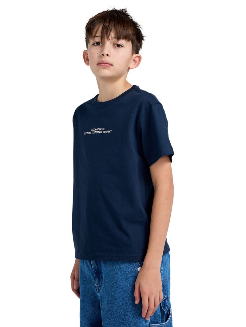 Polera-Manga-Corta-Niño-Rain-Or-Shine-Azul-Element